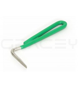 Hoof Pick Green Pvc Grip